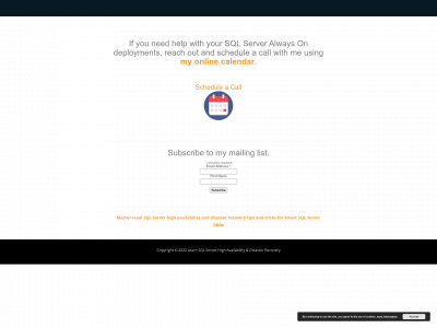 learnsqlserverhadr.com snapshot