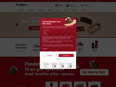 frellsenkaffe.dk snapshot