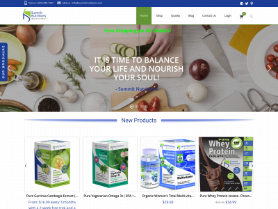 summitnutritions.com snapshot
