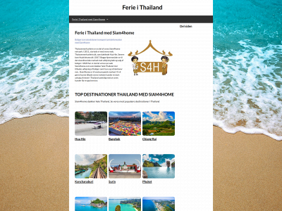 thaisommerhusferie.dk snapshot