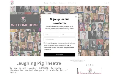 www.laughingpigtheatre.org snapshot