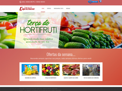 supermercadocaprichoso.com.br snapshot