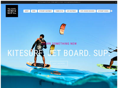 www.thekitesurfandsup.co snapshot