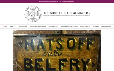 guildofclericalringers.org.uk snapshot