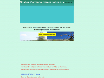 ogv-lohra.de snapshot
