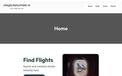 vliegticketvinder.nl snapshot