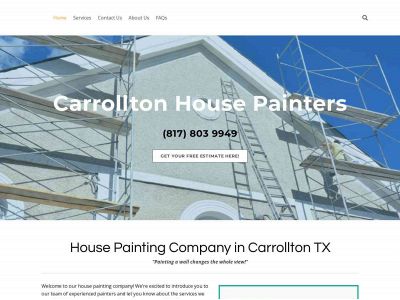 www.carrolltonhousepainters.com snapshot