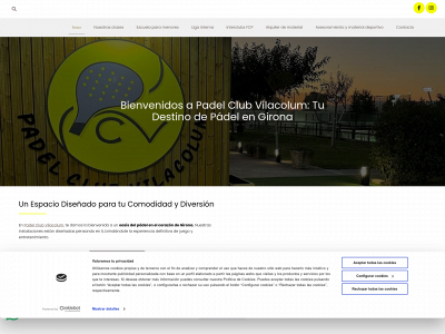 www.padelclubvilacolum.com snapshot