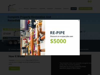southcountyrestoration.com snapshot