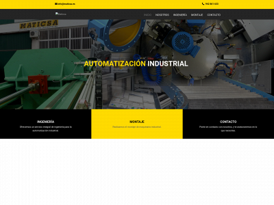 www.maticsa.es snapshot