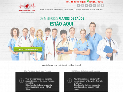 dnaplanosdesaude.com.br snapshot