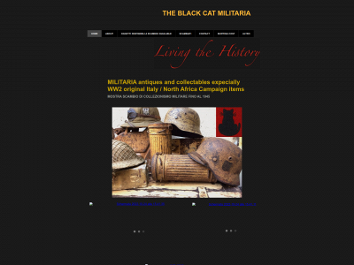 theblackcatmilitaria.com snapshot