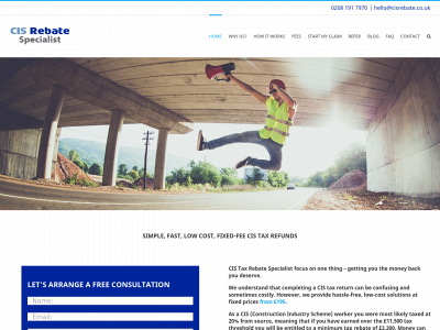 cisrebate.co.uk snapshot