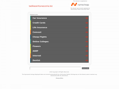 tadikaseritunasceria.biz snapshot