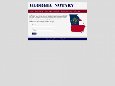 georgianotary.org snapshot
