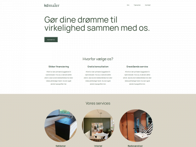 kdmaler.dk snapshot