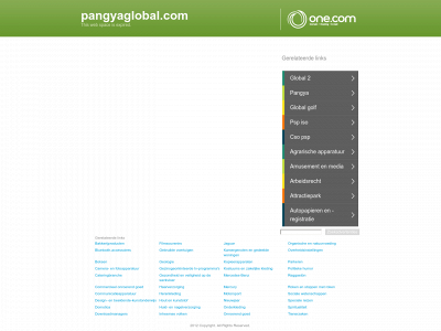 pangyaglobal.com snapshot