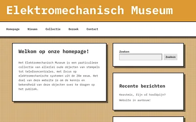 elektromechanischmuseum.nl snapshot