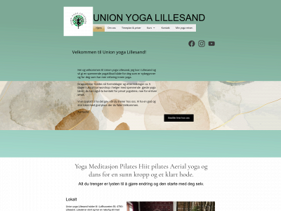 unionyogalillesand.com snapshot
