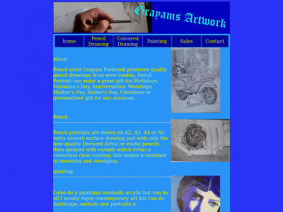 grayams-art.co.uk snapshot