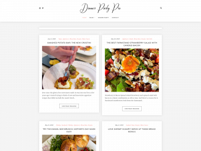 dinnerpartypro.com snapshot