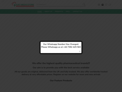 justmedsstore.com snapshot