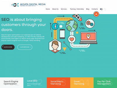 aksatadigital.com snapshot