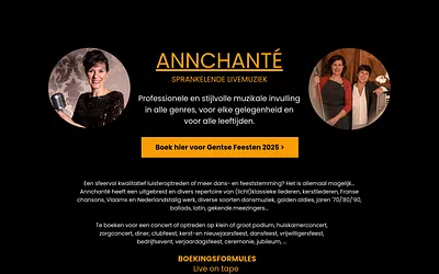 annchante.be snapshot