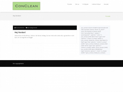 conclean.dk snapshot