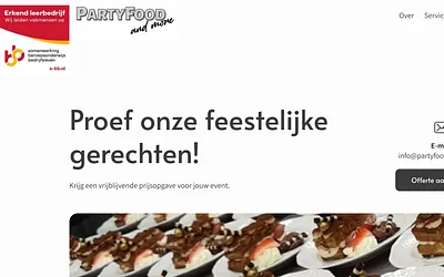 partyfoodandmore.nl snapshot