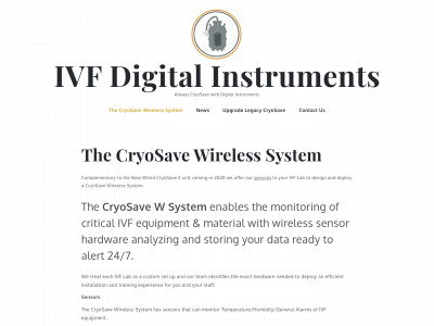 cryosaveivf.com snapshot