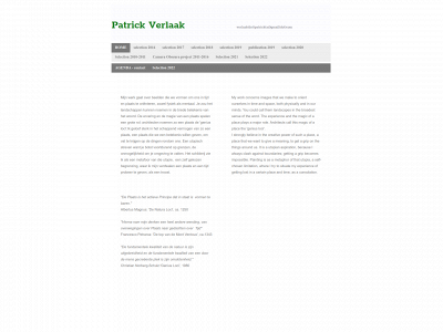 patrickverlaak.be snapshot