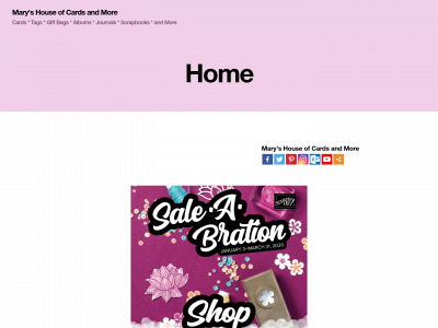 maryshouseofcardsandmore.com snapshot
