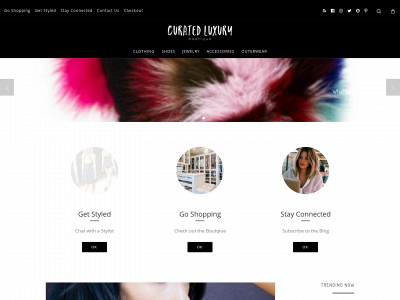 curatedluxuryshop.com snapshot