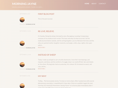 morningjayne.com snapshot