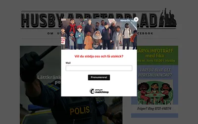 husbyarbetarblad.se snapshot