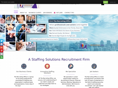 therecruitingoffice.com snapshot