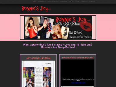 bonniesjoypinupparties.weebly.com snapshot