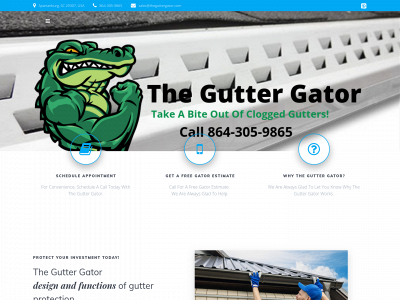 theguttergator.com snapshot