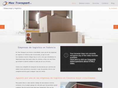 www.maxtransport.es snapshot