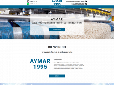 lavanderiatintoreriaaymar1995.es snapshot