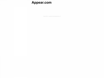appear.com snapshot