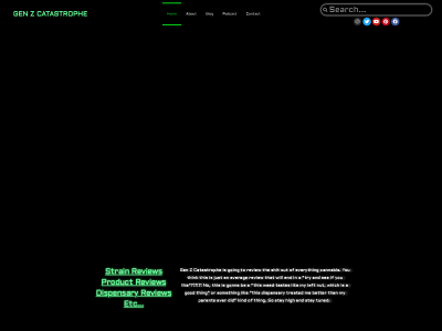 genzcatastrophe.com snapshot