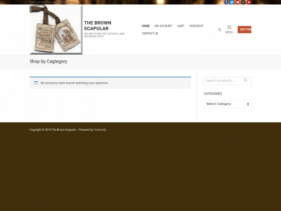 thebrownscapular.com snapshot