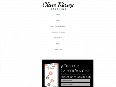 clarekinseycoaching.com snapshot
