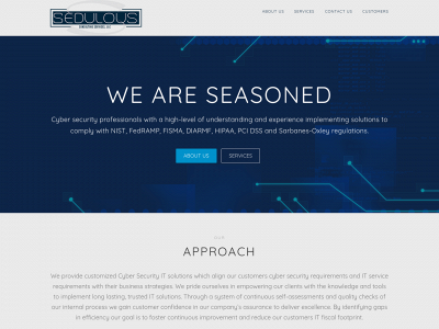 sedulousconsulting.com snapshot