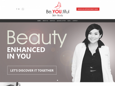 beyoutifulskinandbody.com snapshot