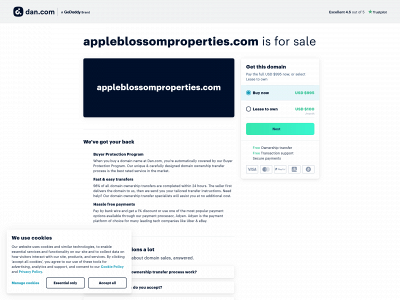 www.appleblossomproperties.com snapshot