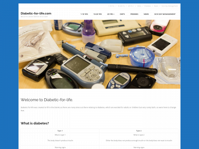 diabetic-for-life.com snapshot
