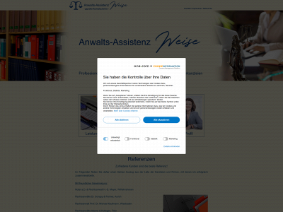 anwalts-assistenz.de snapshot